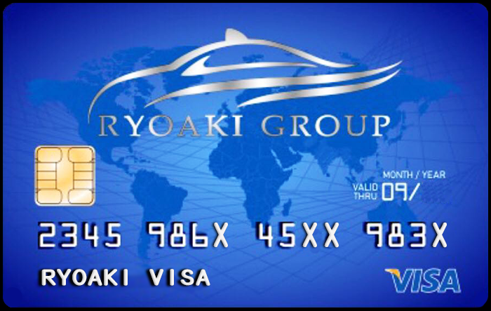 RYOAKI VISAカード